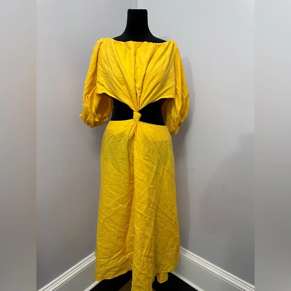 Beautiful yellow farm Rio dress - Picture 1 of 3